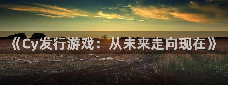 im电竞官网注册地址在哪里查询：《Cy发行游戏：从未来走向现在》
