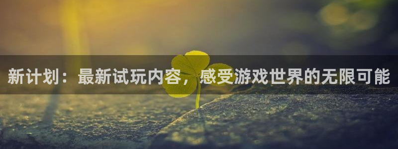 陕西im电竞子文化创意有限公司有什么游戏：新计划：最新试玩内容，感受游戏世界的无限可能